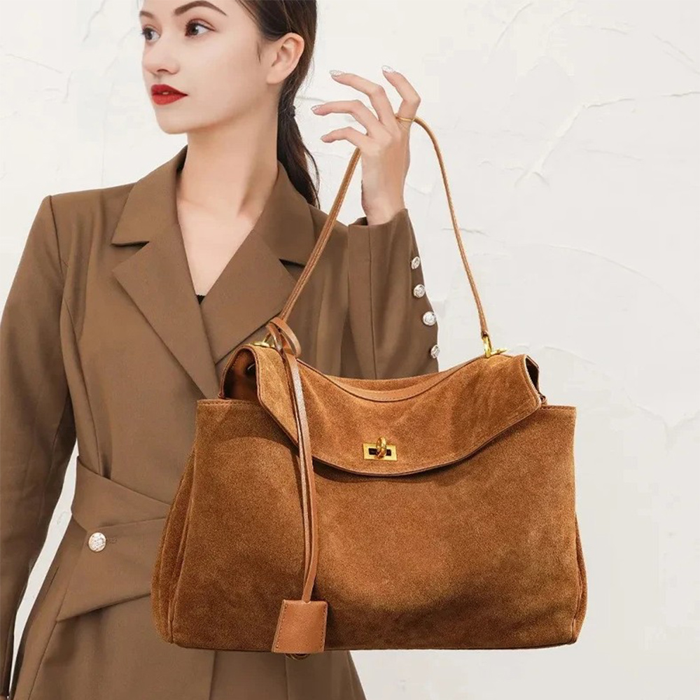 Women Bags On Sale - Jesienno-zimowa damska torba z prawdziwej skóry