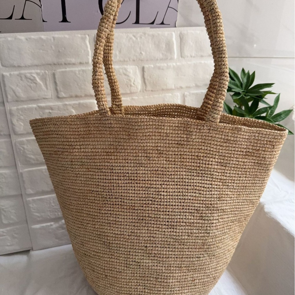 Women'S Raffia Bags - Nowa, wysokiej jakości torebka z rafii,