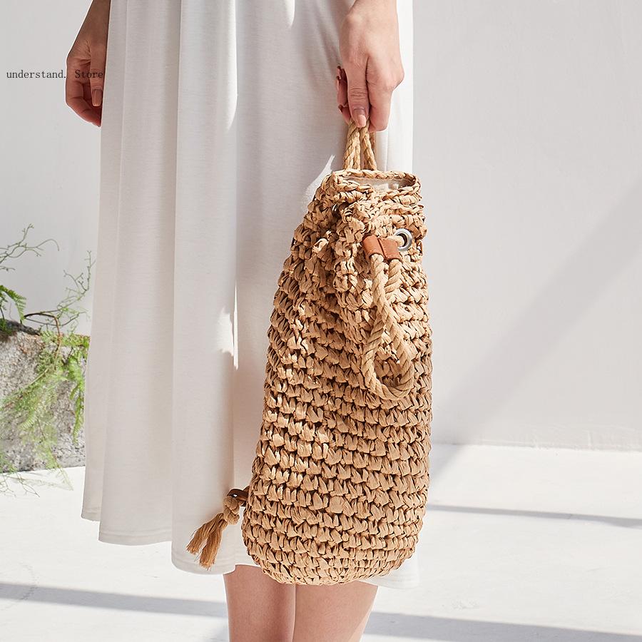 Ręcznie robione torby plażowe  – Women'S Raffia Bags recenzja i cena